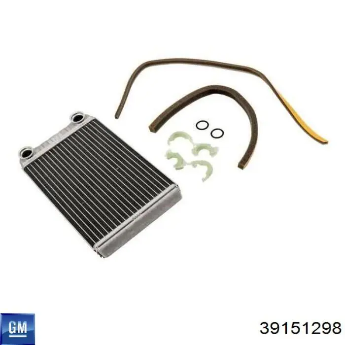 Купити 39151298 Opel Радіатор опалювача салону