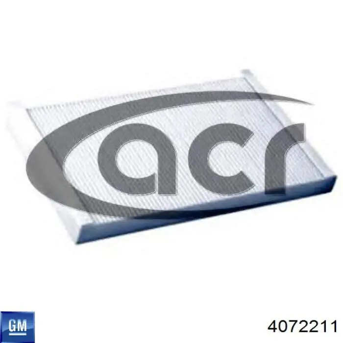 Фільтр салону 4072211 General Motors