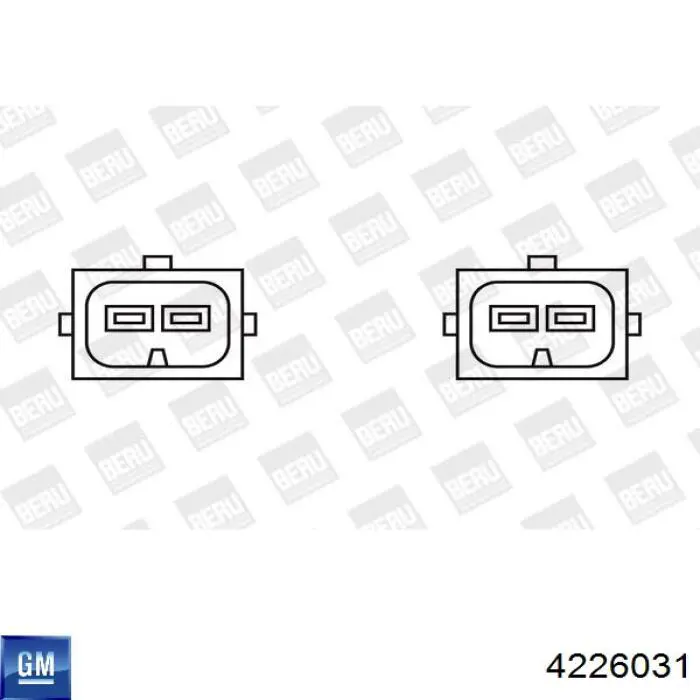 Котушка запалювання General Motors 4226031 ціна, від 51.10 USD