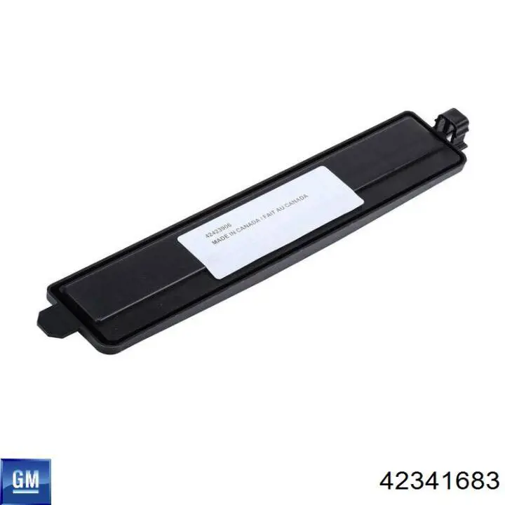 42341683 General Motors Радіатор опалювача салону