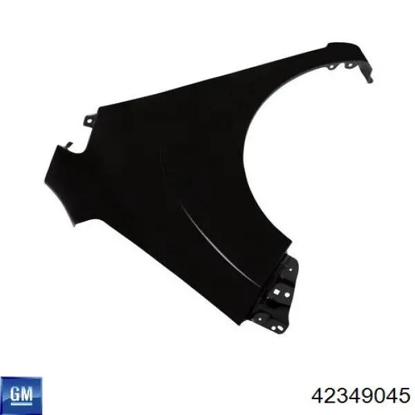 42349045 General Motors Двері пасажирські задні праві