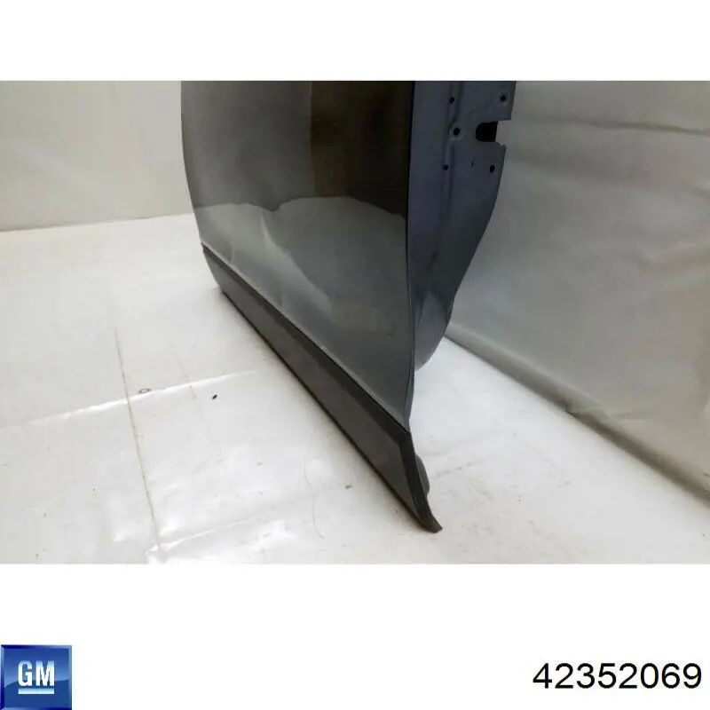Двері передні ліві 96623776 General Motors