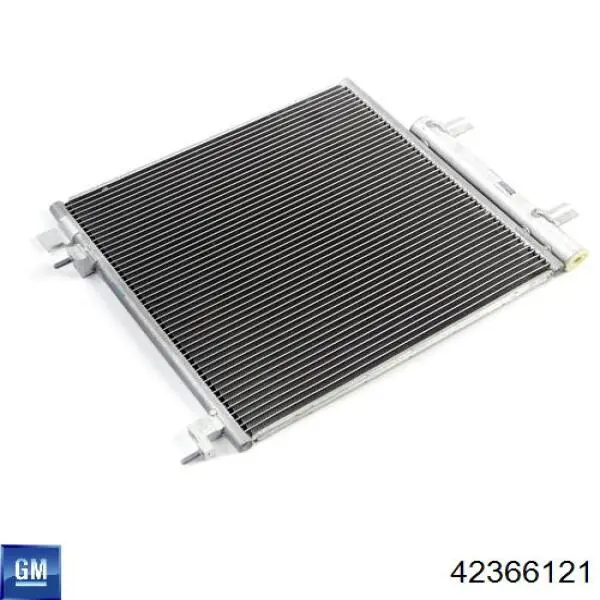 Конденсатор кондиціонера General Motors 42366121 ціна, від 73.97 USD