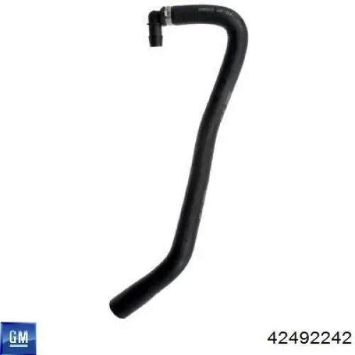 Шланг/патрубок радіатора охолодження, нижній General Motors 42492242 ціна, від 9.50 USD