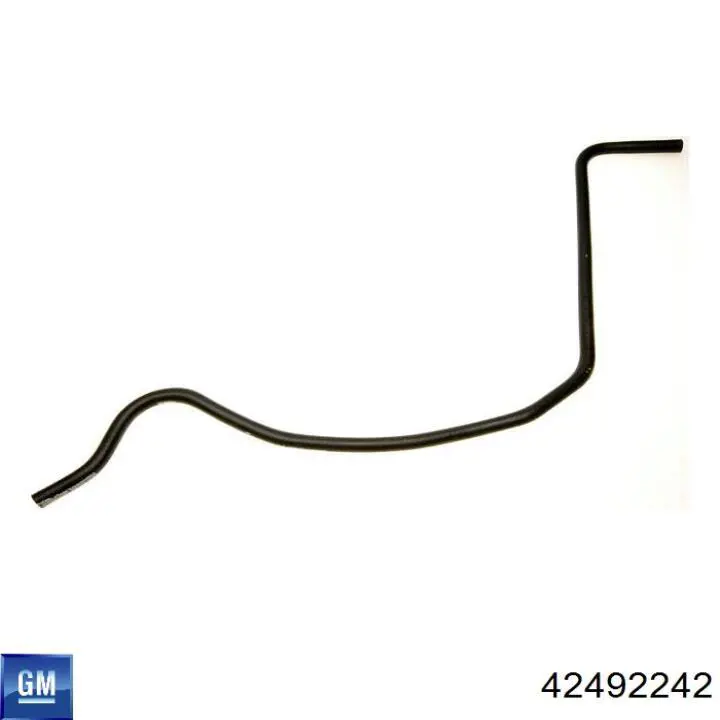 Шланг/патрубок радіатора охолодження, нижній 42492242 General Motors