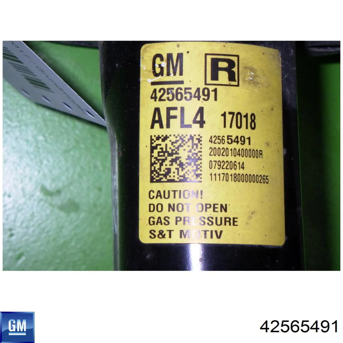 Амортизатор передній, правий General Motors 42565491 ціна, від 139.46 USD