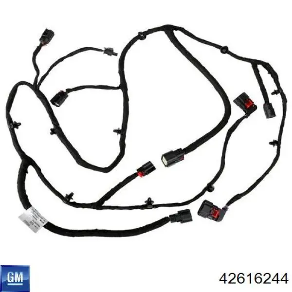 Направляюча заднього бампера, права 42406275 General Motors