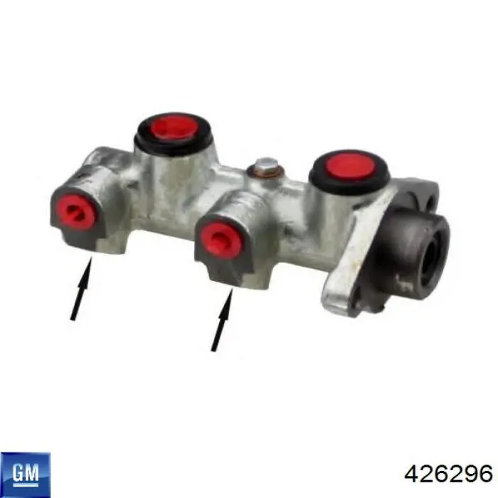 Циліндр головний гальма (Гідротормоз) General Motors 426296 ціна, від 42.02 USD