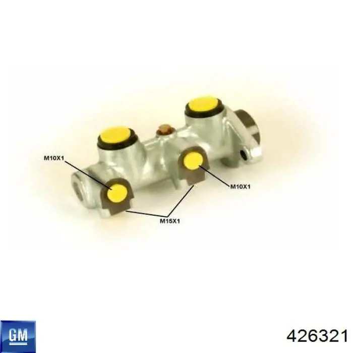 Купити 426321 General Motors Головний гальмівний циліндр