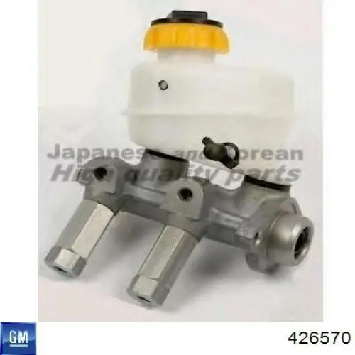 Циліндр головний гальма (Гідротормоз) General Motors 426570 ціна, від 41.57 USD