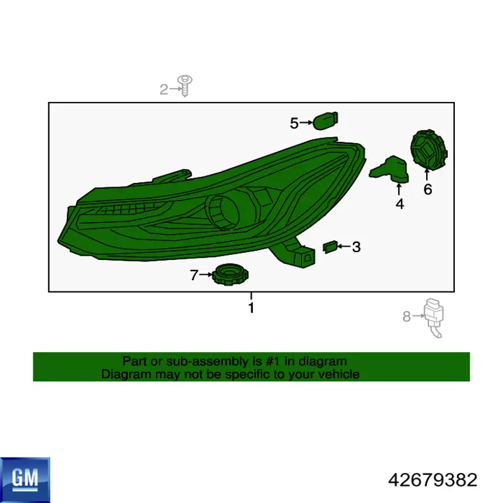 ZCV111031L Signeda Фари