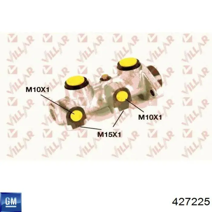 Циліндр головний гальма (Гідротормоз) General Motors 427225 ціна, від 12.70 USD