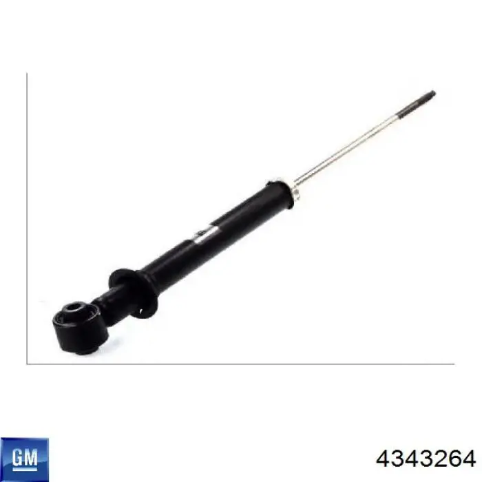 Амортизатор задній General Motors 4343264 ціна, від 49.52 USD