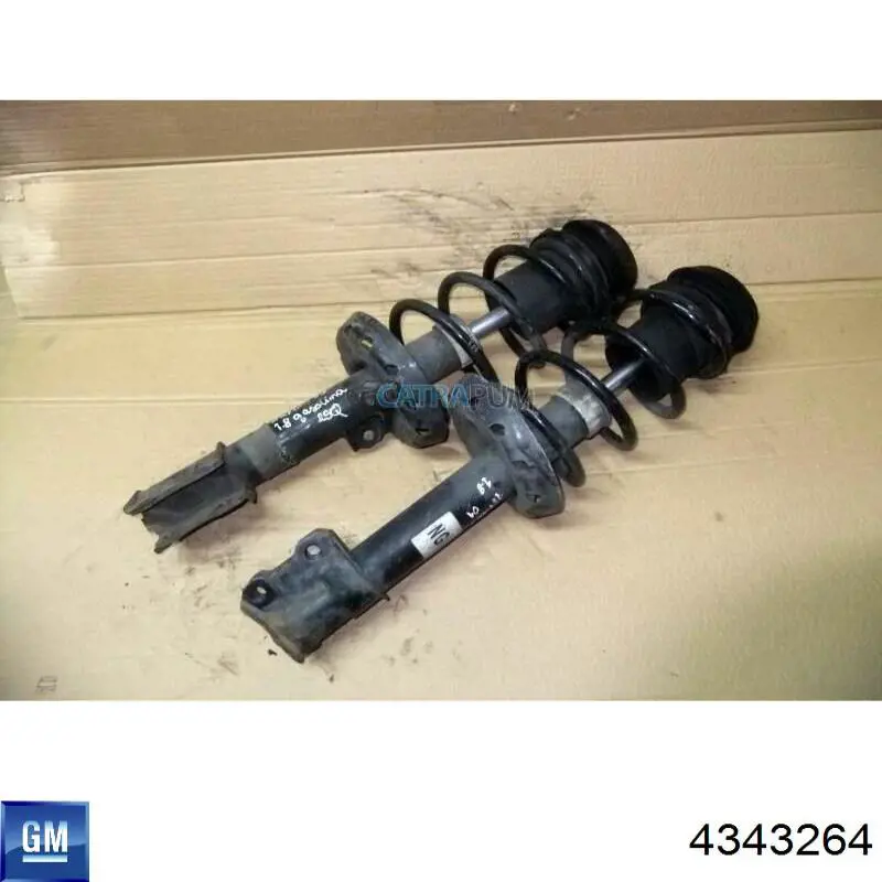 Амортизатор задній 4343264 General Motors