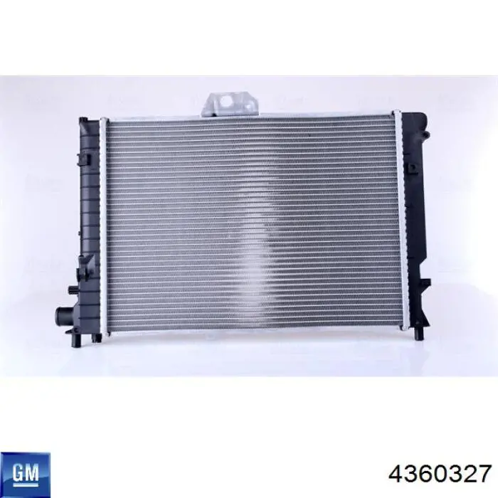 4360327 General Motors Радіатор охолодження двигуна