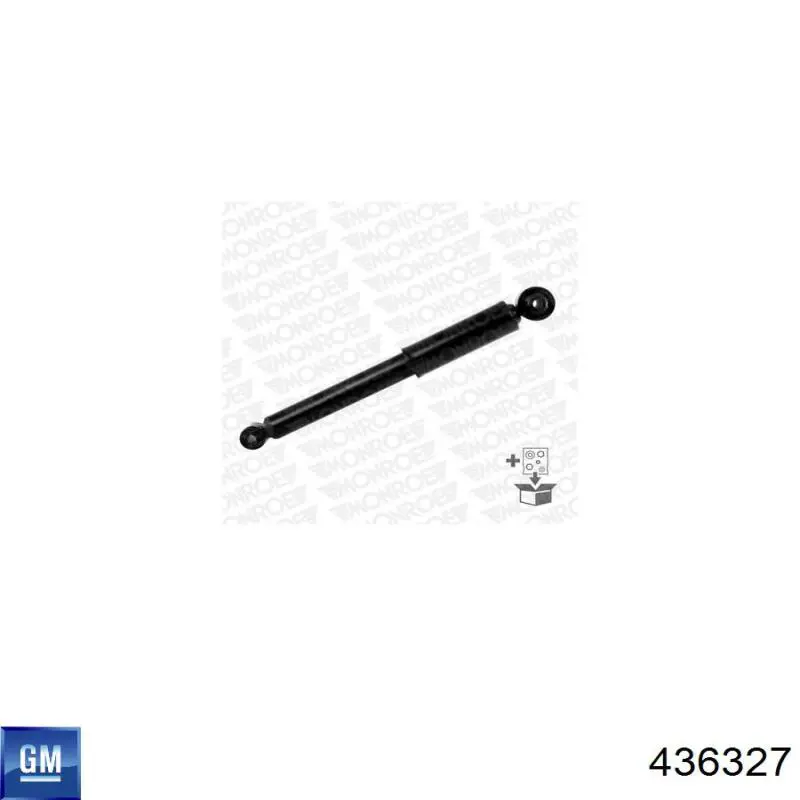 Амортизатор задній General Motors 436327 ціна, від 45.40 USD