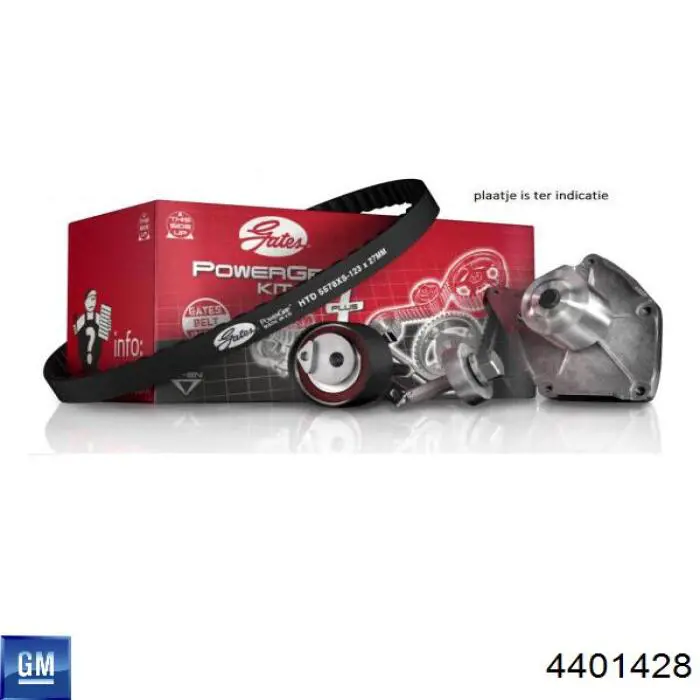Комплект ГРМ General Motors 4401428 ціна, від 78.35 USD