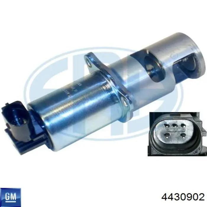 4430902 General Motors Клапан рециркуляції відпрацьованих газів EGR