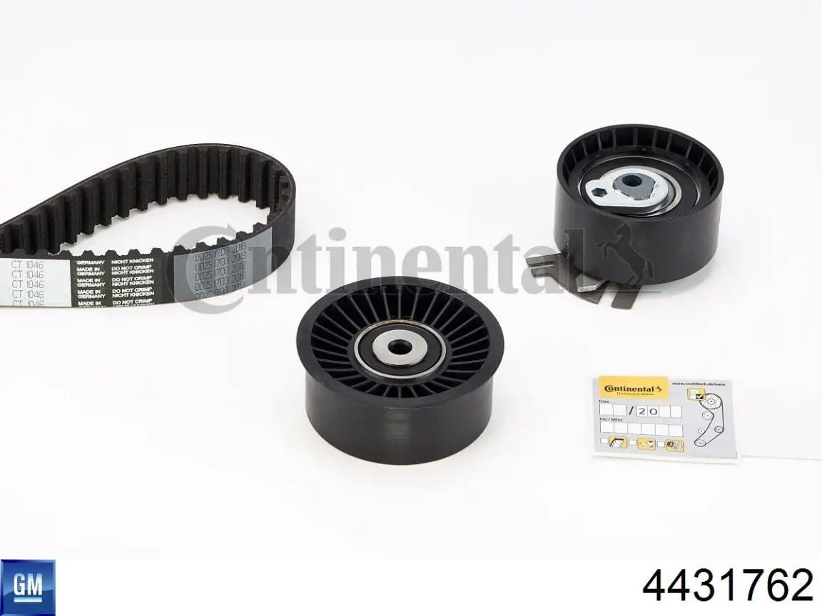 Комплект ГРМ General Motors 4431762 ціна, від 78.04 USD