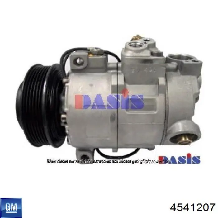 Компресор кондиціонера 4541207 General Motors