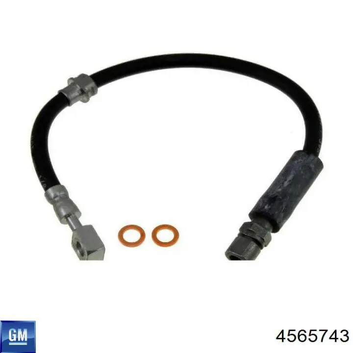 Шланг гальмівний передній General Motors 4565743 ціна, від 19.04 USD