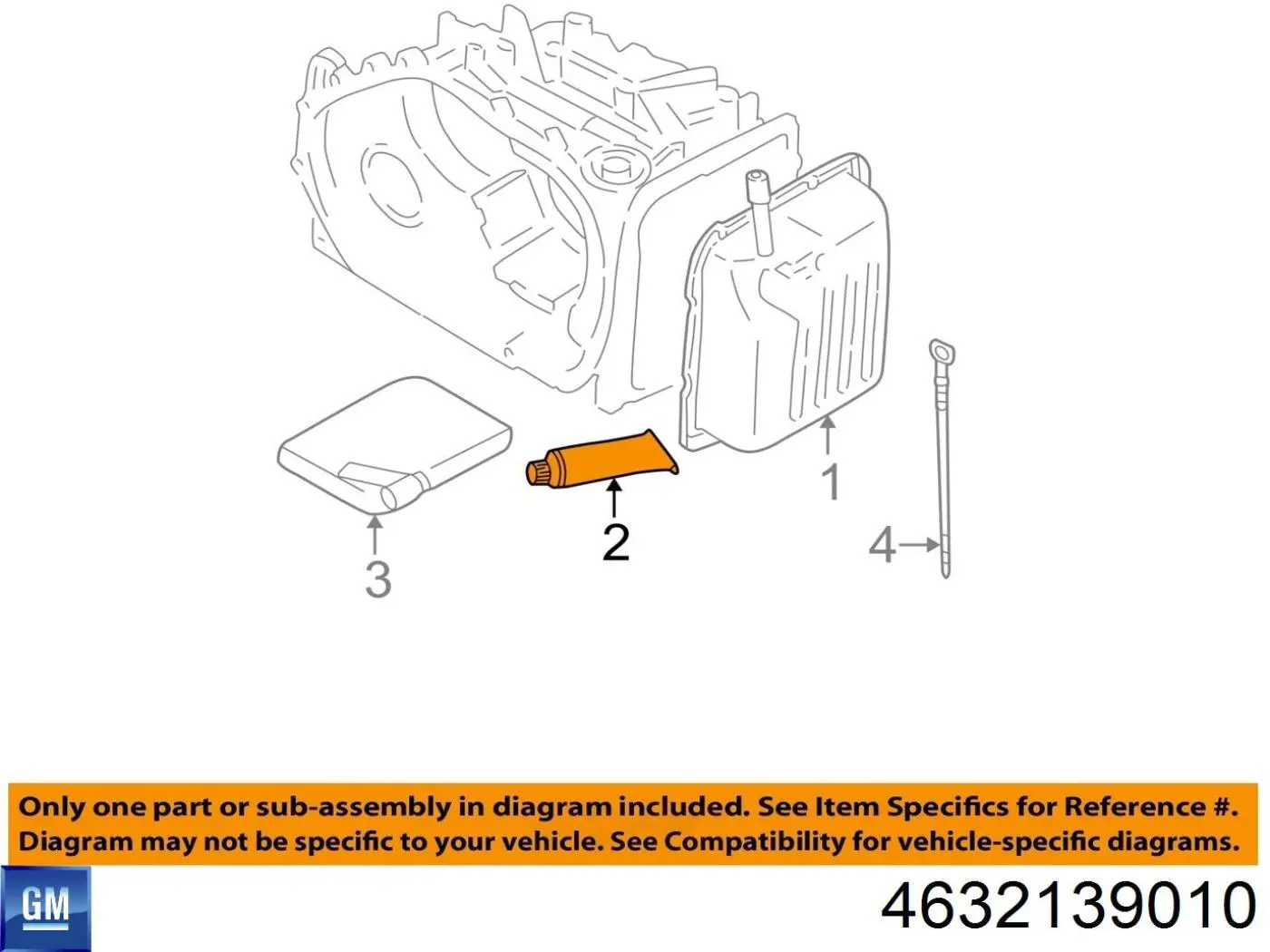 Фільтр коробки автомат General Motors 4632139010 ціна, від 11.25 USD