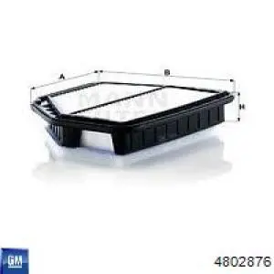 Купити 4802876 General Motors Автомобільний фільтр повітря