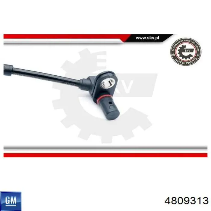 Купити 4809313 General Motors Датчик АБС (ABS) передній