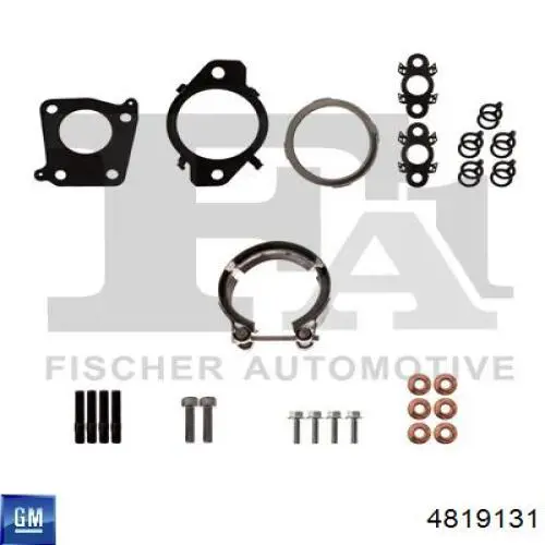 Турбіна General Motors 4819131 ціна, від 430.57 USD