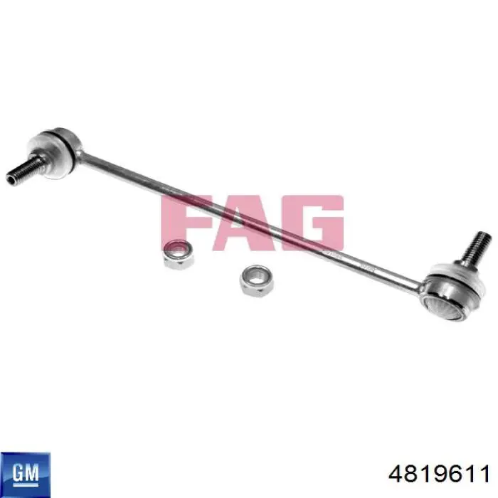 Тяжка стабілізатора, переднього, ліва General Motors 4819611 ціна, від 10.12 USD