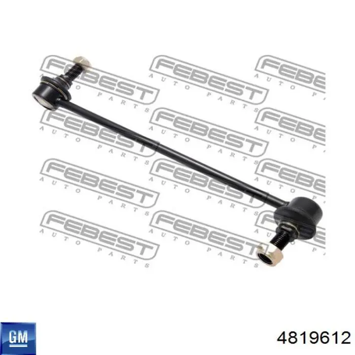 Стійка стабілізатора, переднього, права General Motors 4819612 ціна, від 10.35 USD