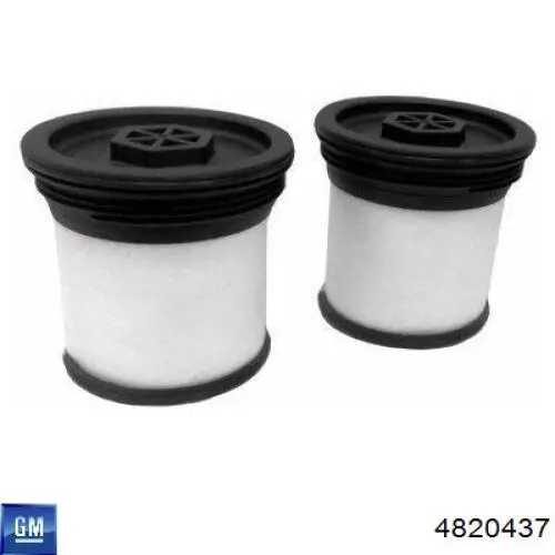 Фільтр тонкого очищення палива General Motors 4820437 ціна, від 22.35 USD