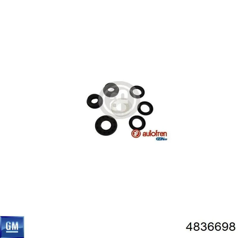 Купити 4836698 General Motors Головний гальмівний циліндр
