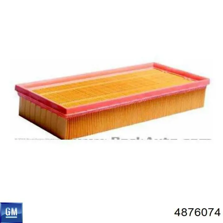 Повітряний фільтр 4876074 General Motors