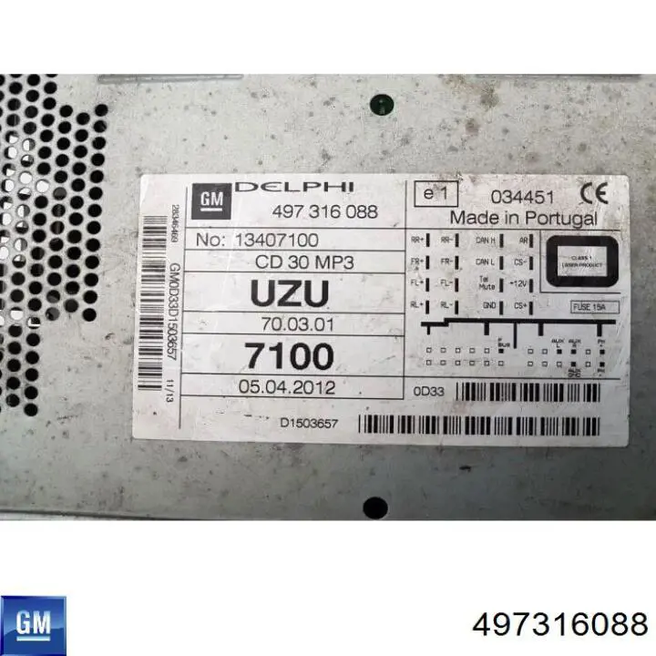 497316088 General Motors 