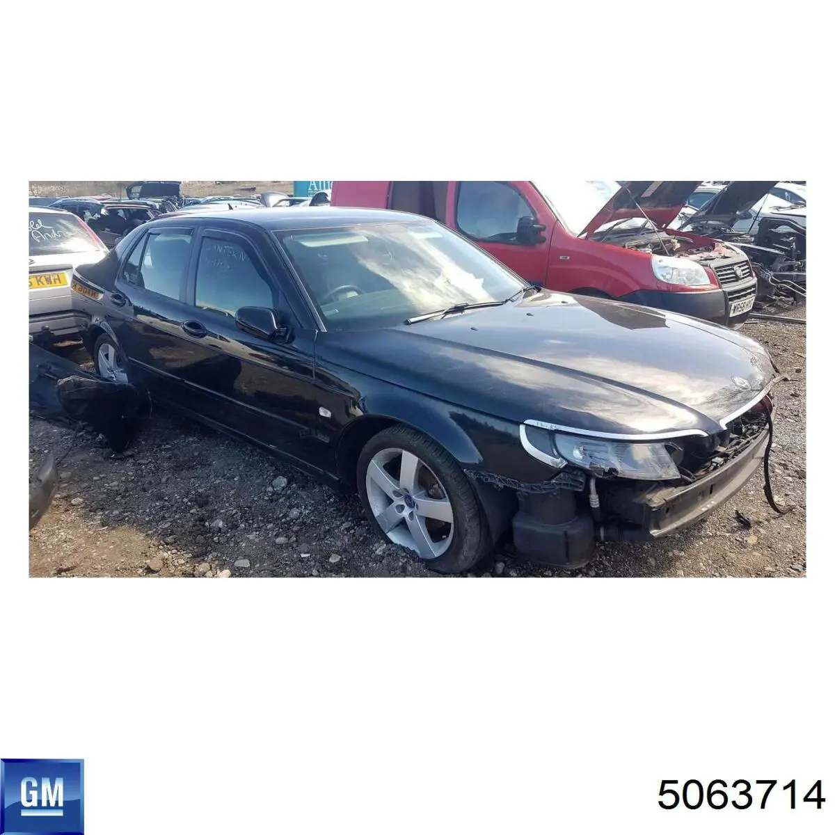  Подушка (опора) двигуна, ліва Saab 9-5 