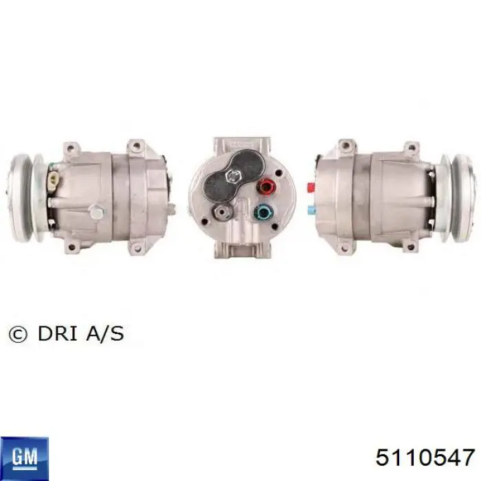 Купити 5110547 General Motors Компресор кліматичної установки