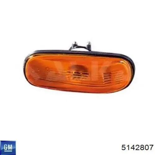 5142807 General Motors Повторювач повороту в крило