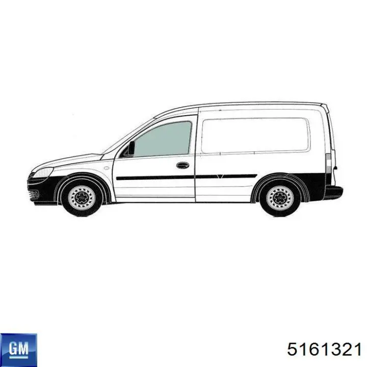 Скло передніх дверей, лівою Opel 5161321 ціна, від 21.14 USD