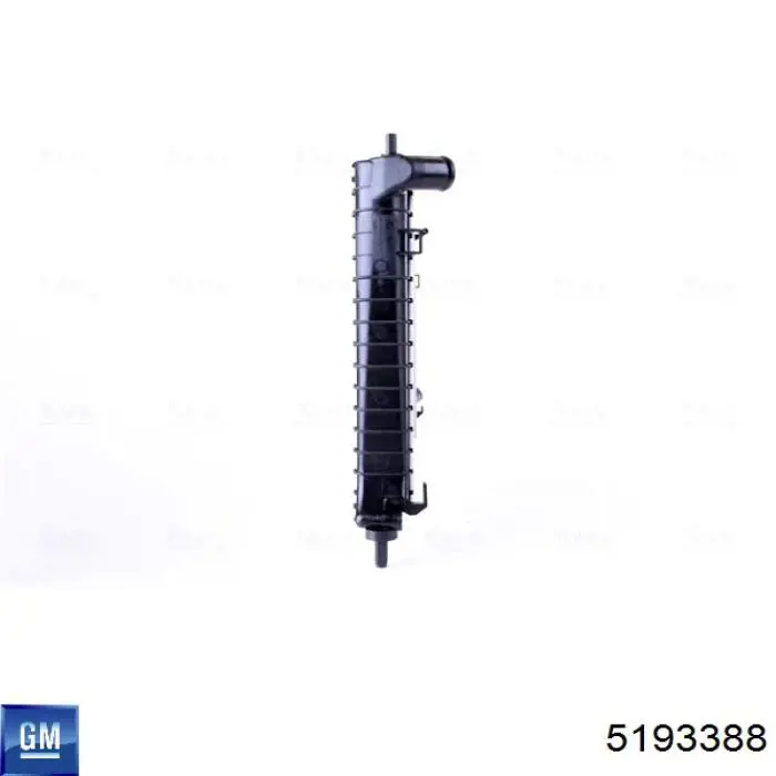 Купити 5193388 General Motors Радіатор двигуна