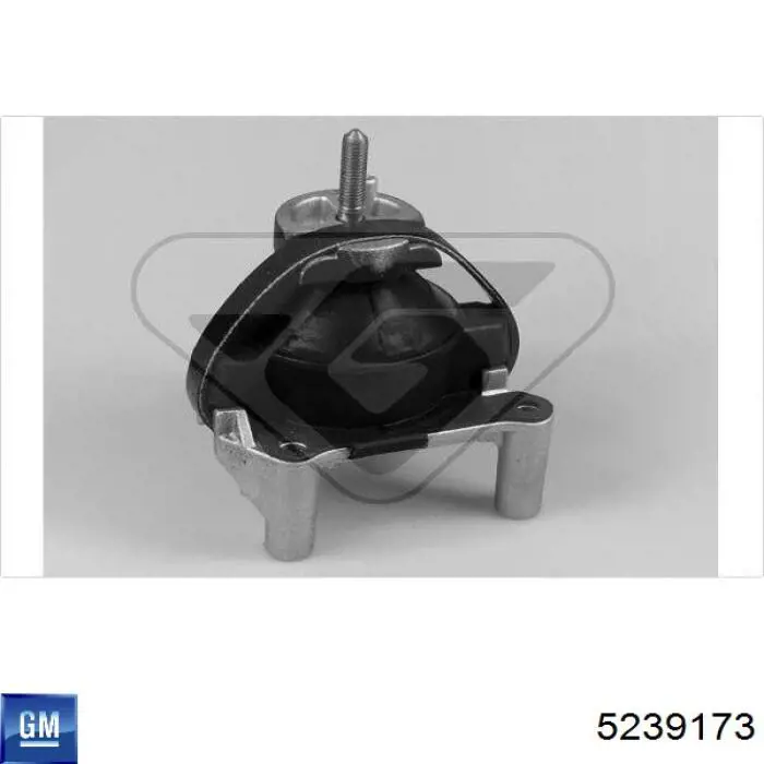 Подушка двигуна задня 5239173 General Motors