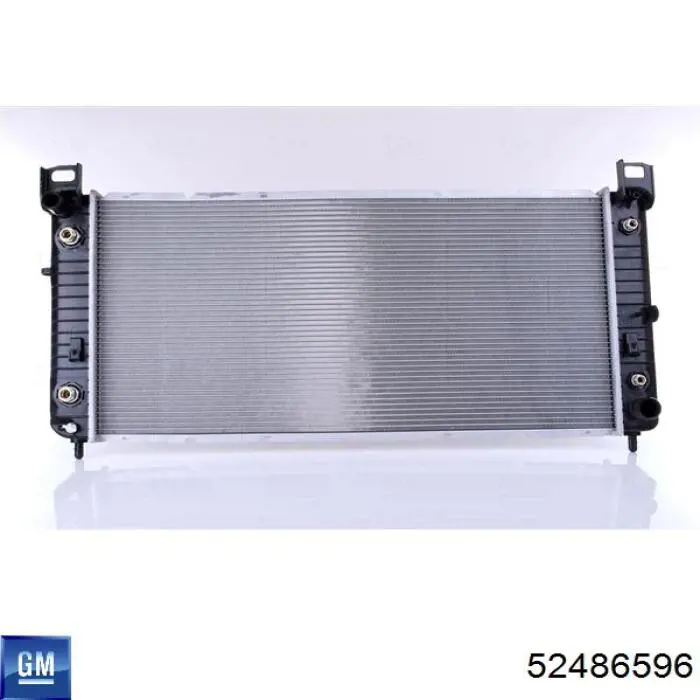 Радіатор основний General Motors 52486596 ціна, від 183.46 USD