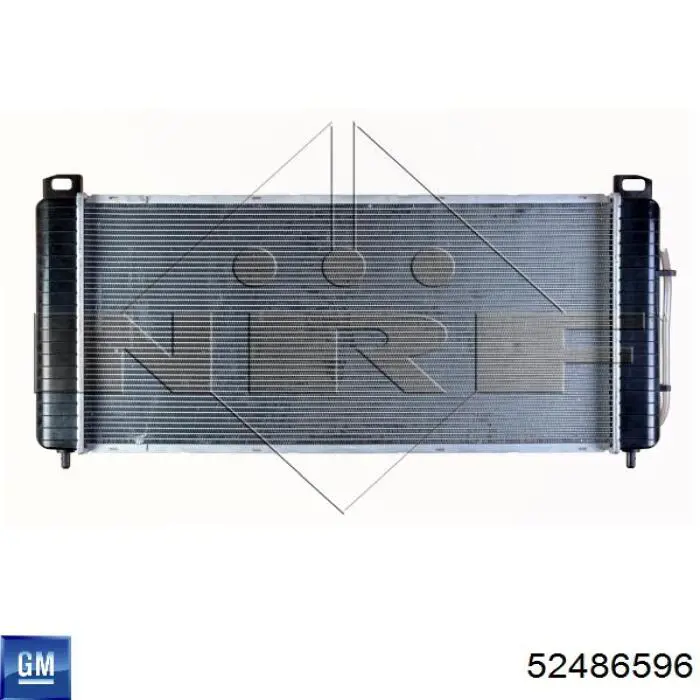 Купити 52486596 General Motors Радіатор двигуна