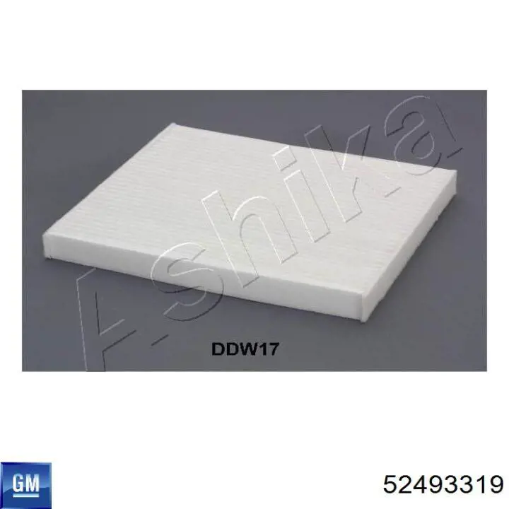 Купити 52493319 General Motors Фільтр салону вугільний