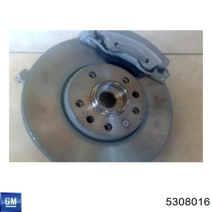 5308016 Opel Цапфа - поворотний кулак передній, правий