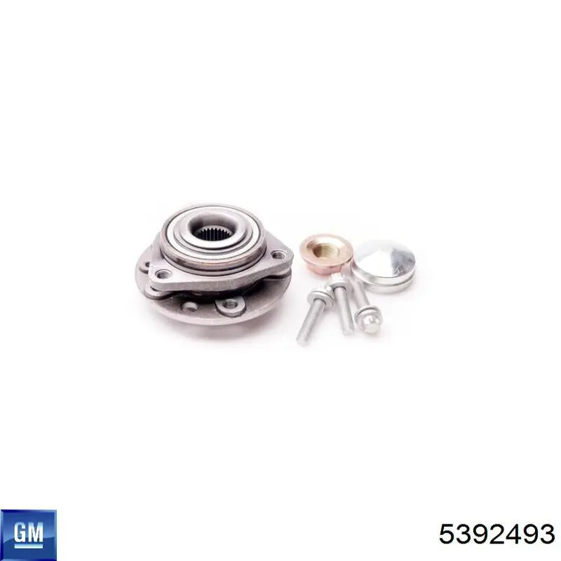 Маточина колеса передня General Motors 5392493 ціна, від 50.08 USD