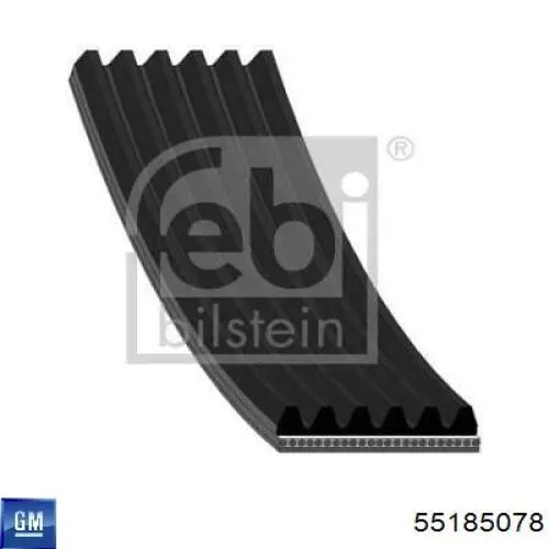 Клиновий ремінь General Motors 55185078 ціна, від 14.41 USD