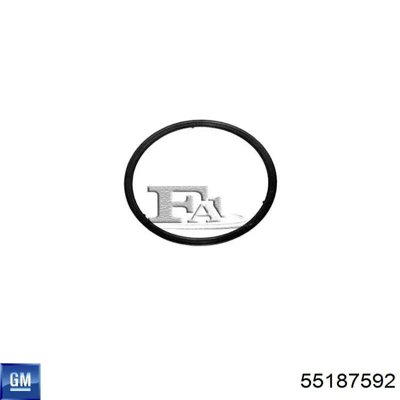 Прокладка прийомної труби глушника General Motors 55187592 ціна, від 2.29 USD