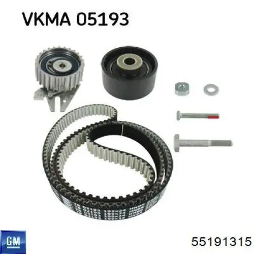 Купити 55191315 General Motors Натяжний ролик