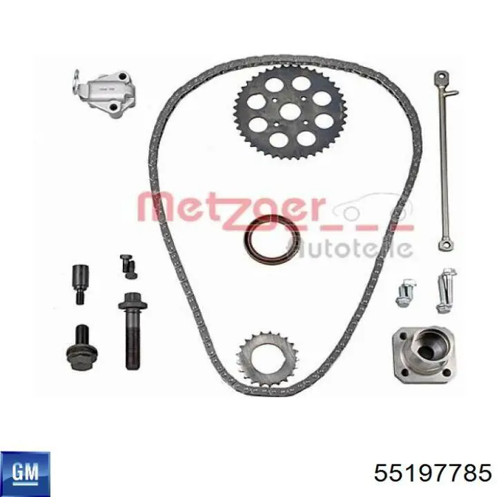 Купити 81844 Peugeot/Citroen Натягувач ланцюга ГРМ